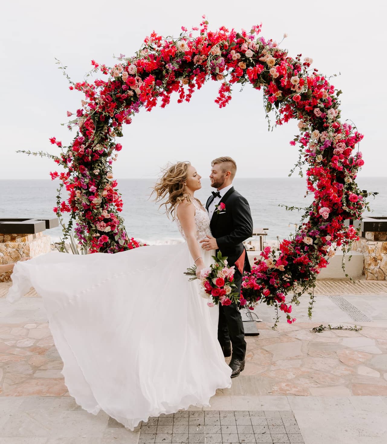 event flower design in cabo